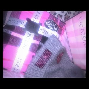 Victoria secrets hat & scarf set